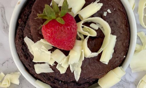 Baked Chocolate And Banana Oats