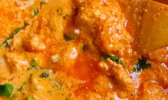 Boneless Chicken Malai Handi