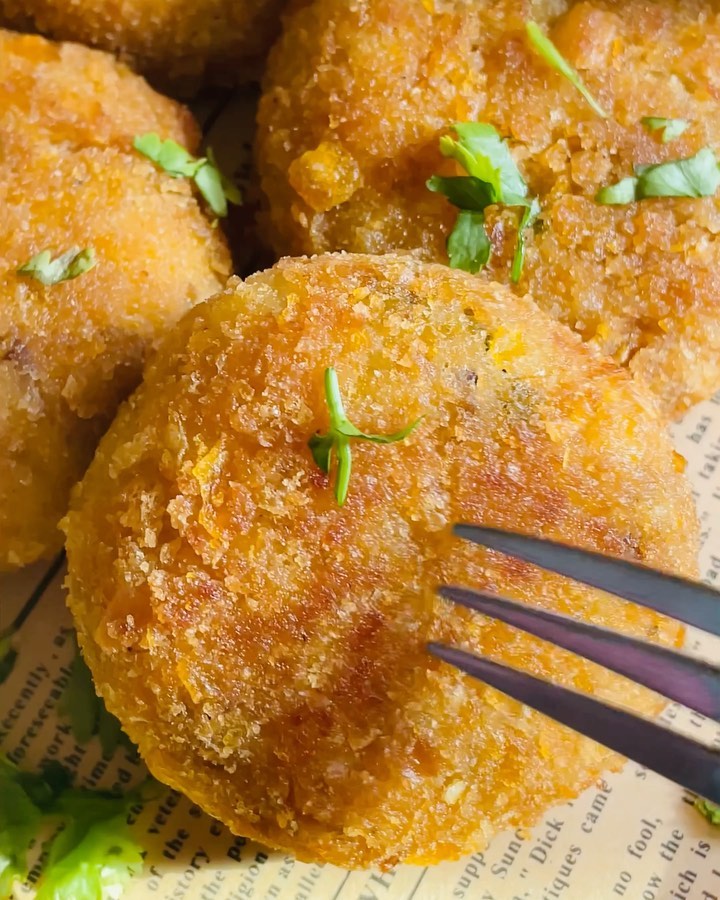 Bread & Veggie Cutlets