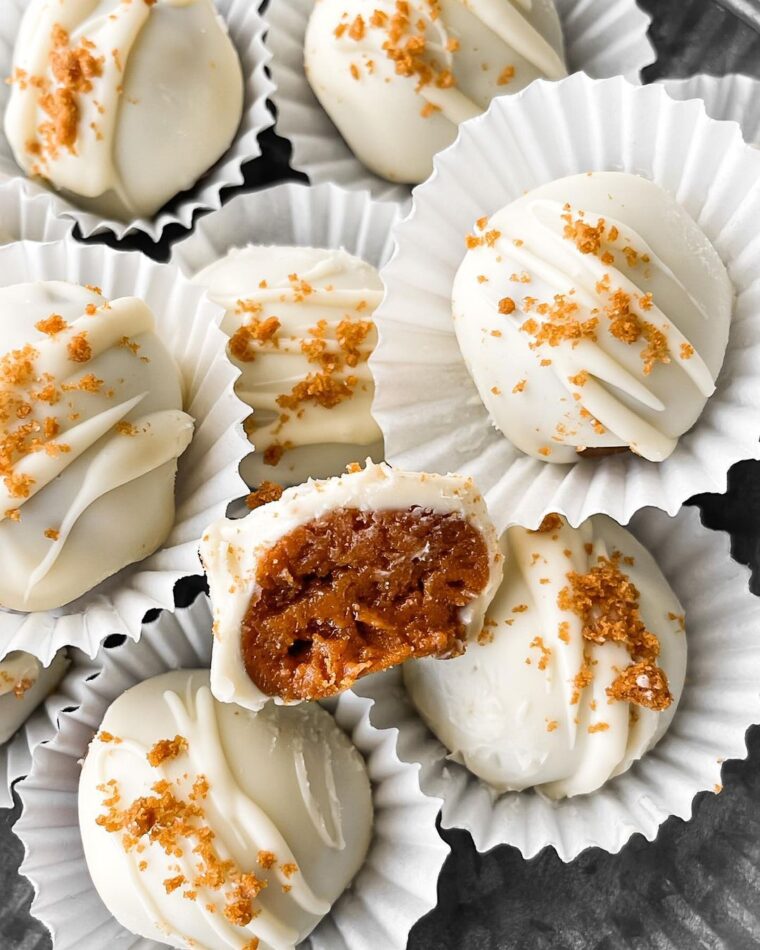 Chocolate Lotus Truffles