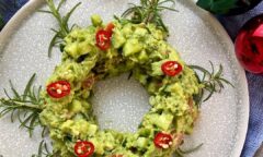 Chunky Guacamole Wreath