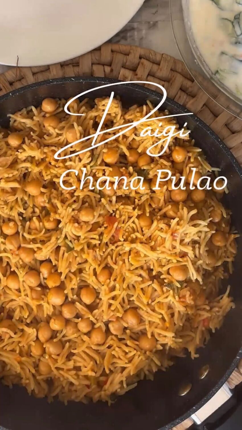 Daigi Chana Pulao