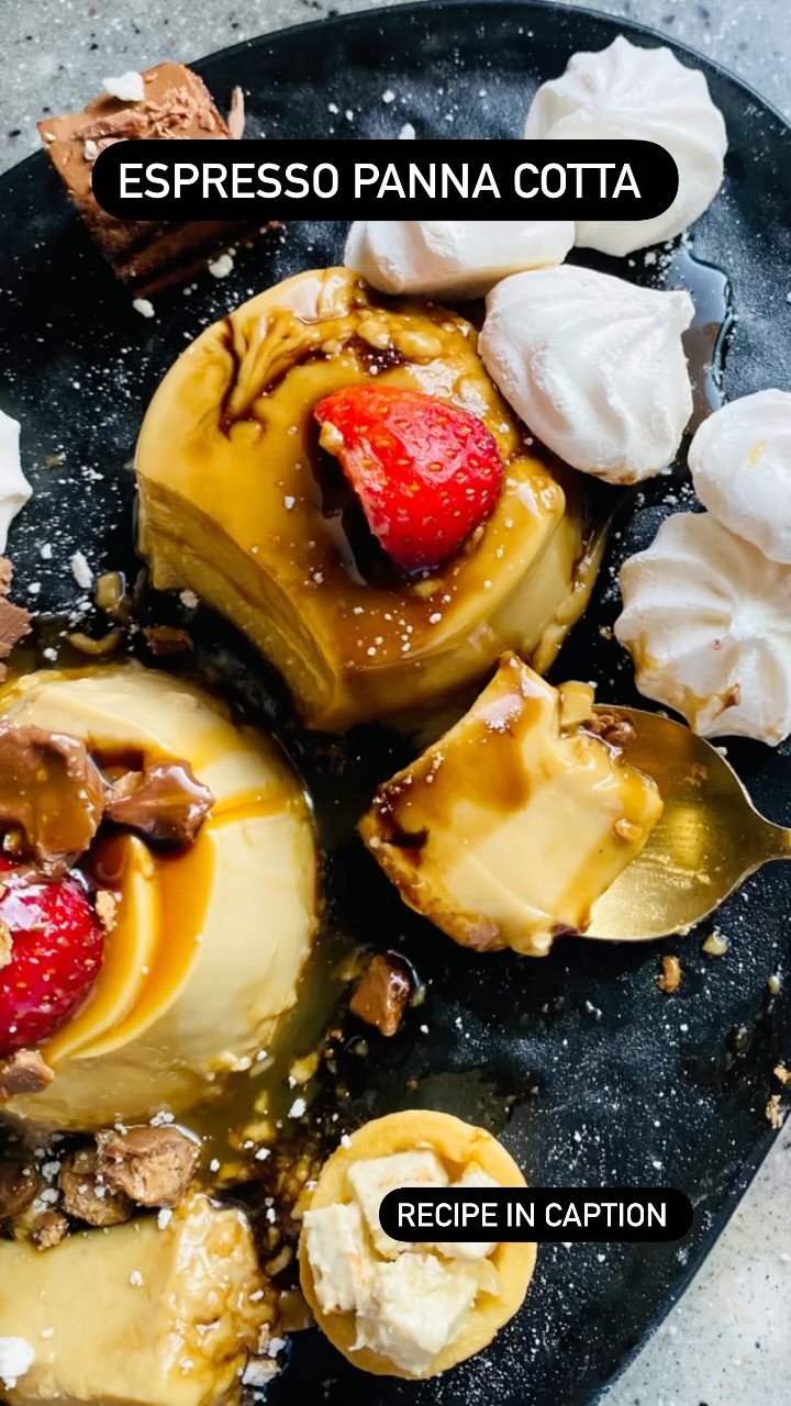 Espresso Panna Cotta