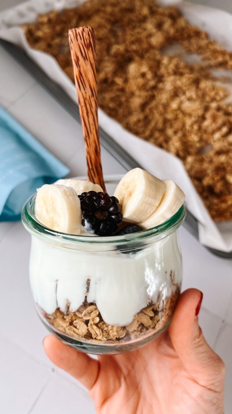 Nut Nog Granola