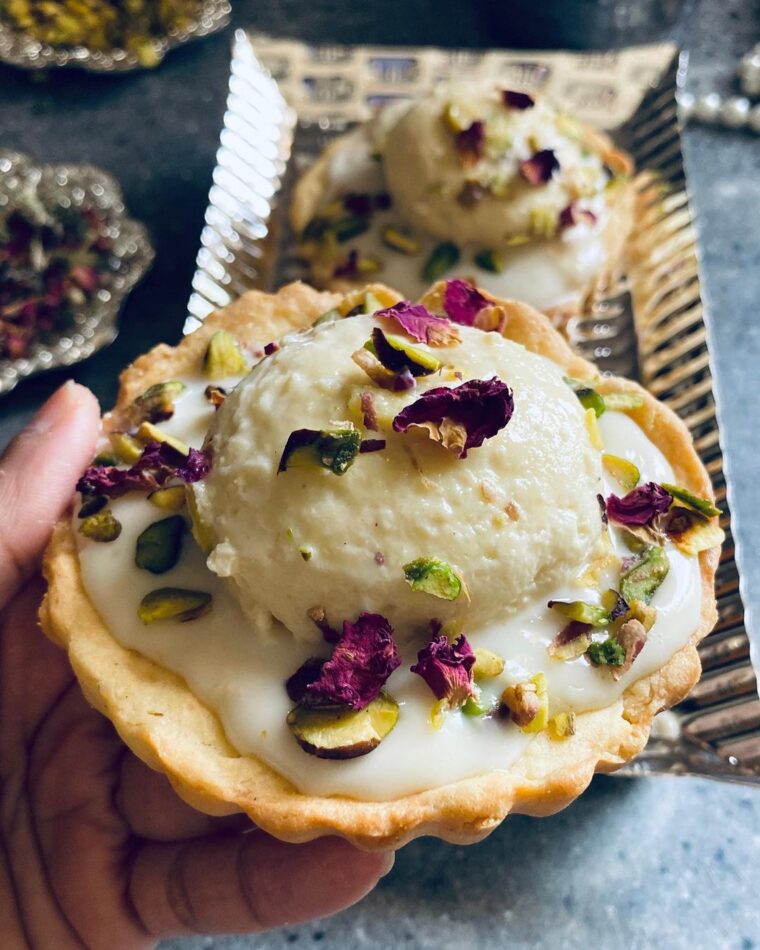 Rasmalai Tart