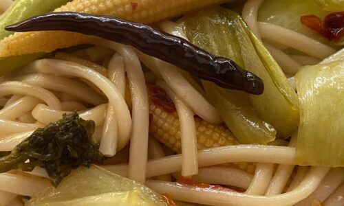 Slurpy Vinegar Noodles