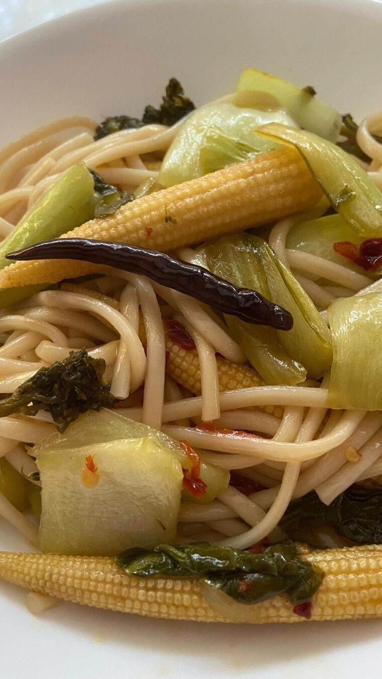 Slurpy Vinegar Noodles