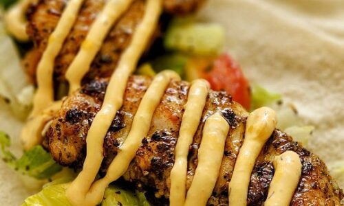 Special Sauce Chicken Wraps
