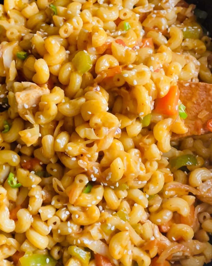 Spicy Desi Chicken Macaroni