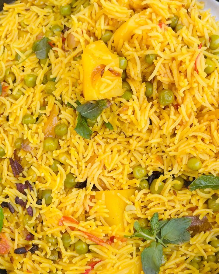 Tahiri / Potato &Amp; Peas Pulao