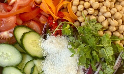 Vegan Coconut Chickpea Salad - Main Dishes dari Cucumber