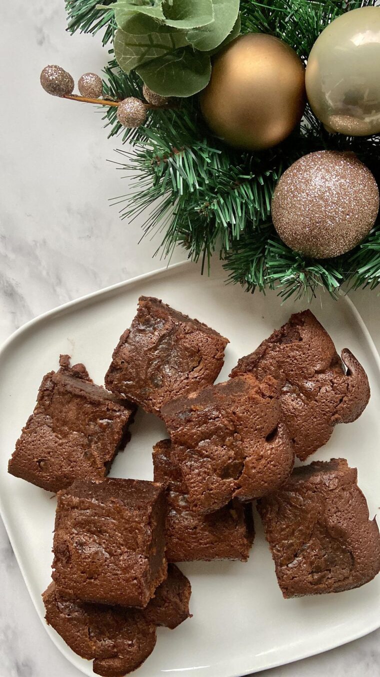 Fudgy Biscoff Brownies