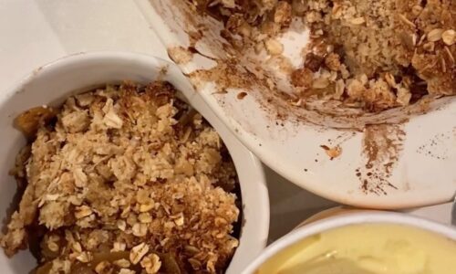 Healthy Brown Sugar Apple Crumble - Snacks & Sweets Recipes dari Apple