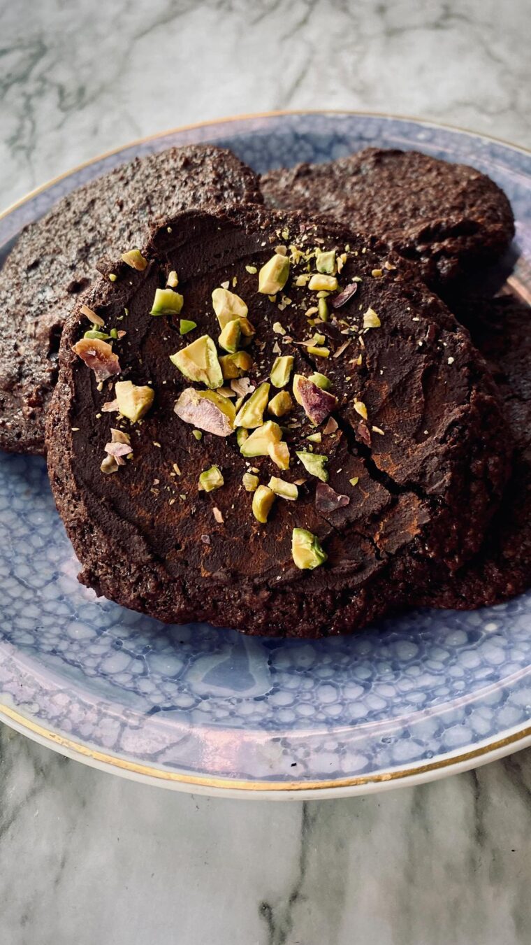 Chocolate Almond Flour Cookies