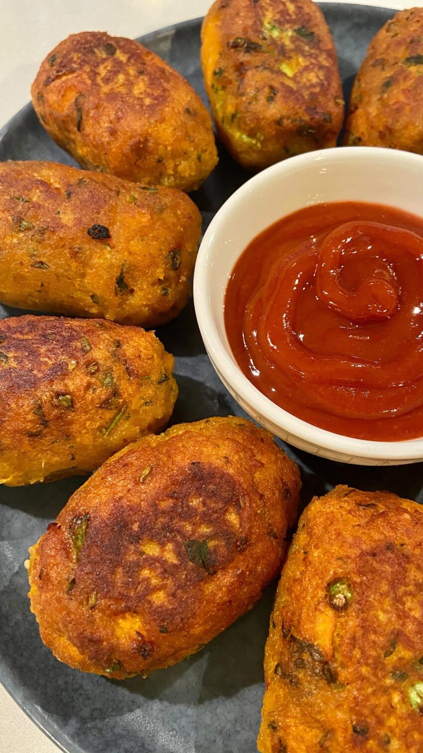 Vegan Sweet Potato Cutlets