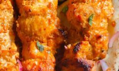 Achari Chicken Kebabs
