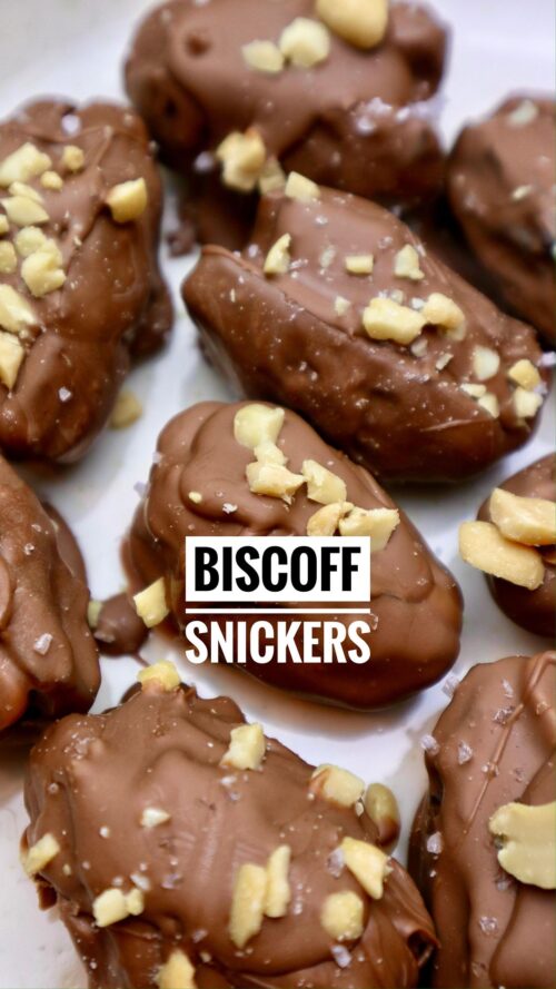 Biscoff Snickers dates