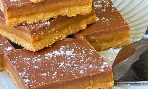 Caramel Slice With Cadbury Chocolate