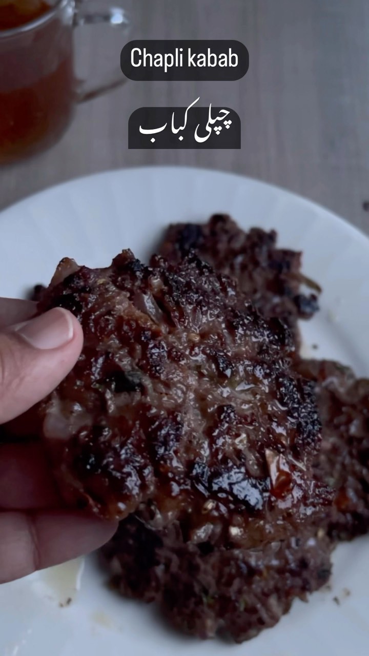 Chapli Kabab