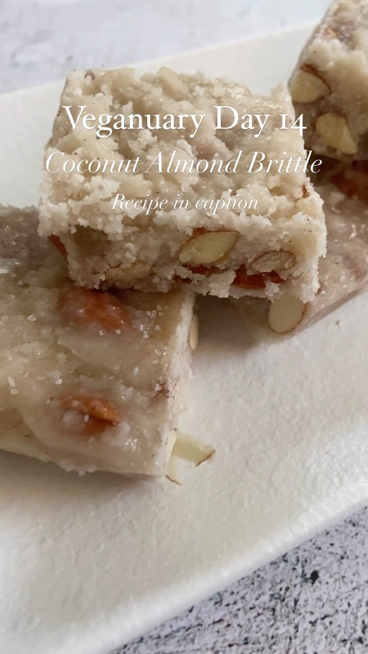 Coconut And Almond Brittle