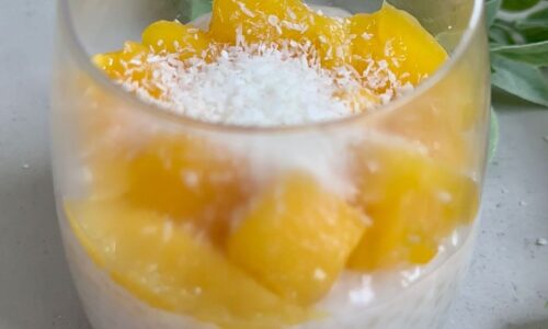 Coconut Tapioca Pudding