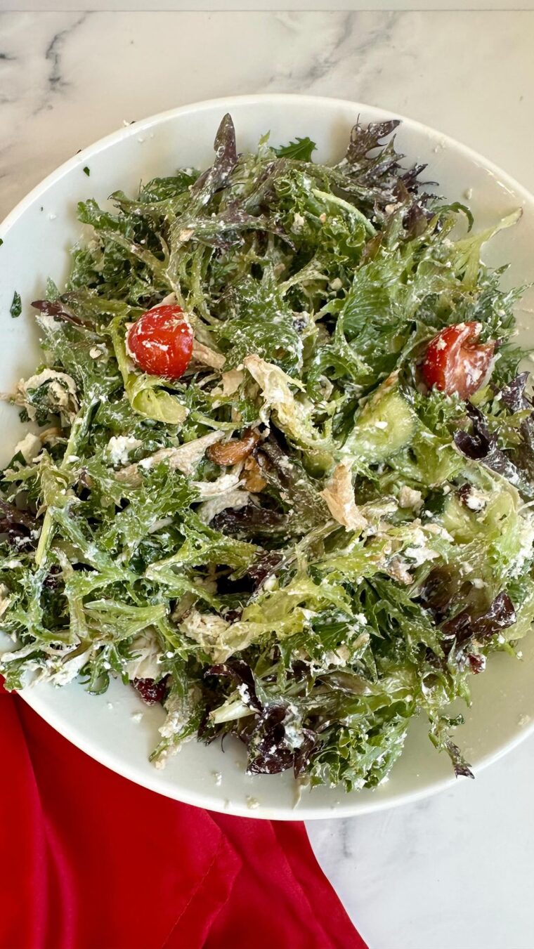 Creamy Chicken Salad With Cranberry And Cashews