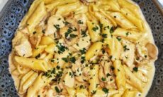 Creamy Mushroom Chicken Pasta