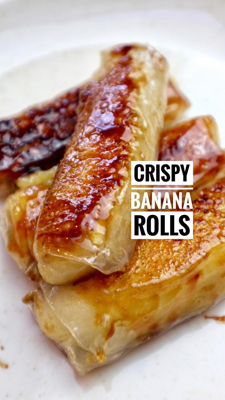 Crispy Banana Rolls