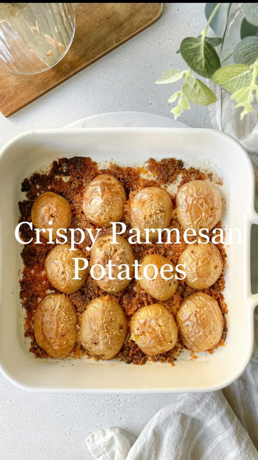 Crispy Parmesan Potatoes