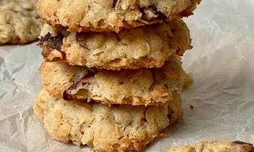 Date And Oatmeal Cookies