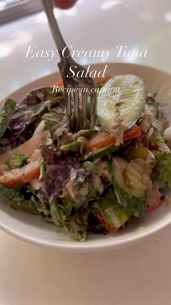 Easy Creamy Tuna Salad
