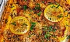 Garlic Butter Baked Fish