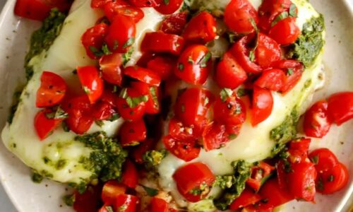 Grilled Chicken Margherita
