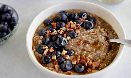 Keto Maple Pecan Breakfast Bowl