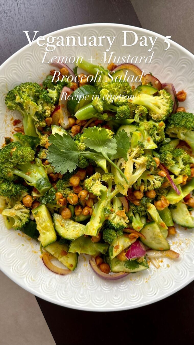 Lemon And Mustard Broccoli Salad