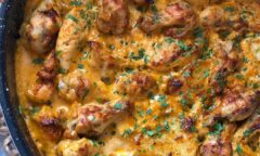 Lemon Garlic Chicken &Amp; Potato Bake