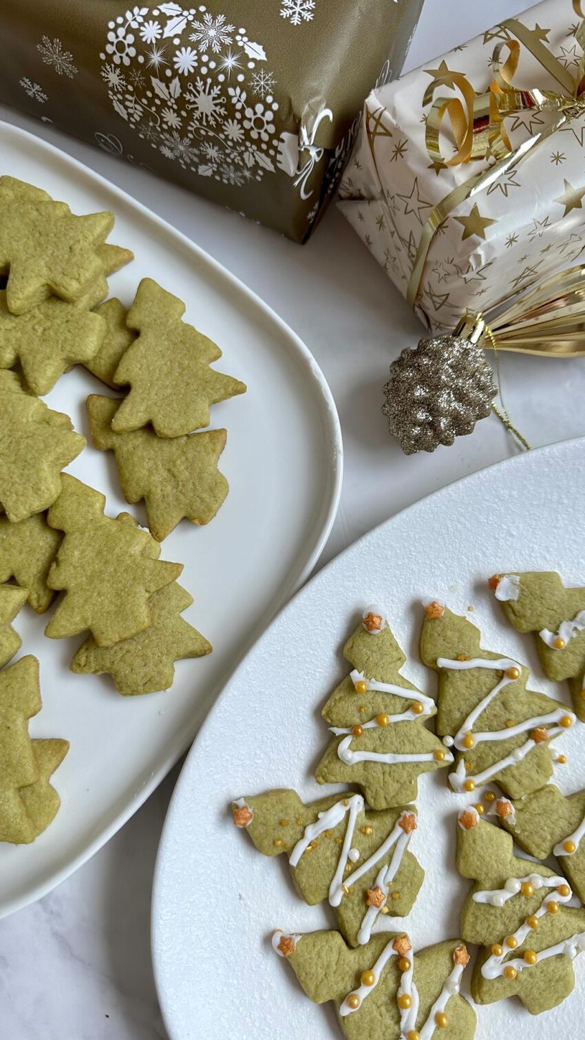 Matcha Sugar Cookies