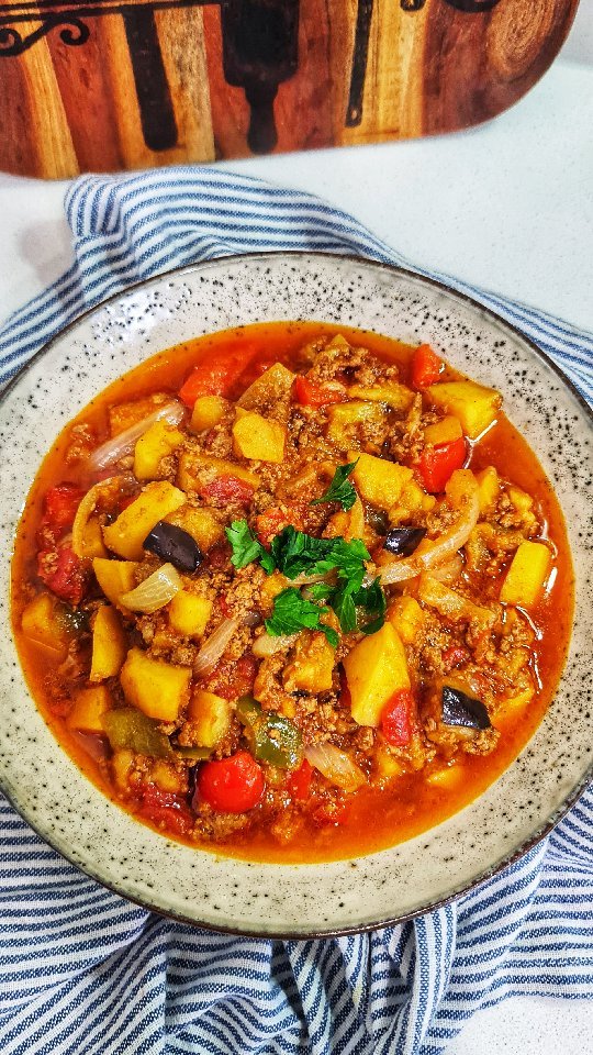 Mince And Veggie Stew
