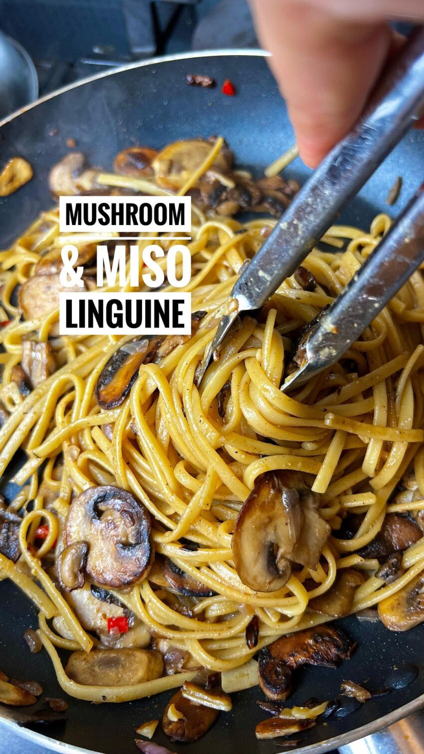 Mushroom & Miso Linguine
