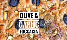 Olive &Amp; Garlic Foccacia
