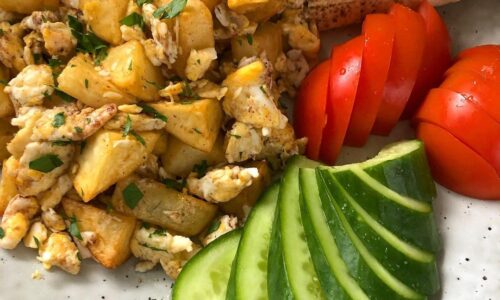 Potatoes And Eggs