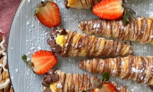 Puff Pastry Vanilla Cream