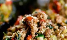 Sausage-stuffed Acorn Squash