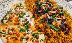 Sayadiey And Fish With Tahini Sauce