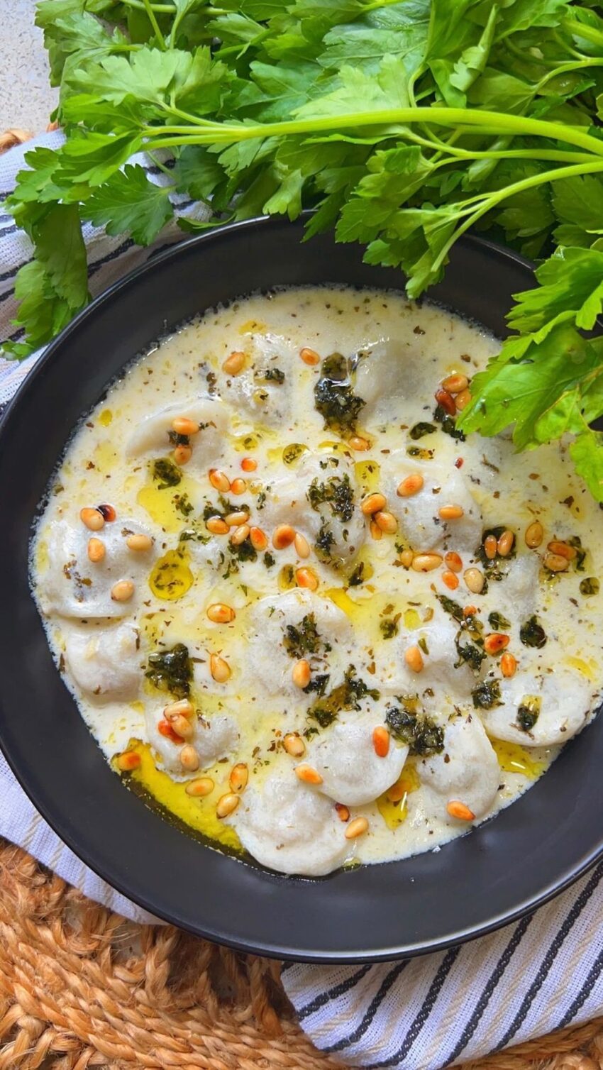 Shish Barak Using Puff Pastry