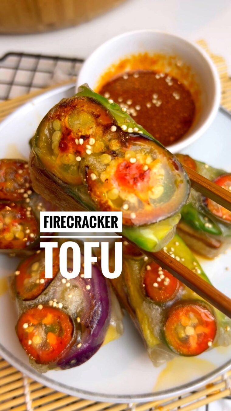 Vegan Firecracker Tofu