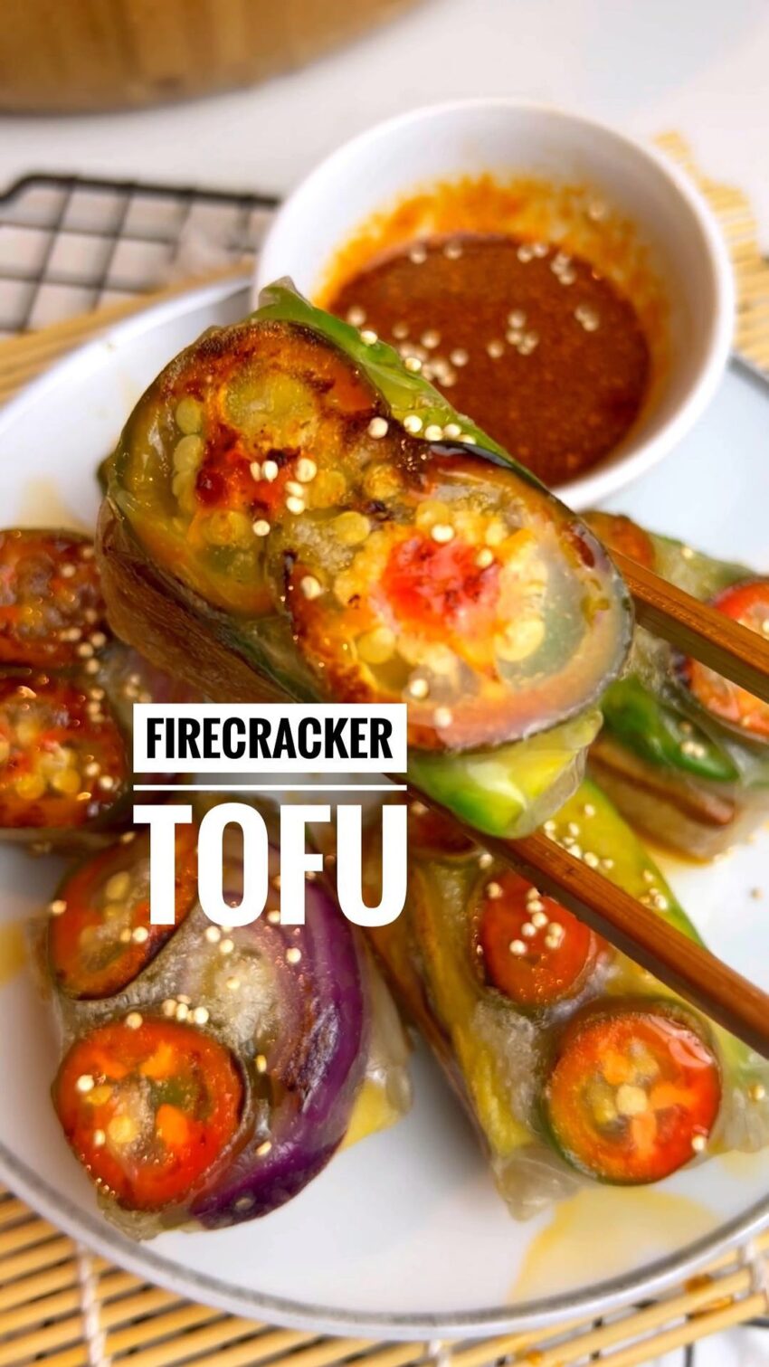 Vegan Firecracker Tofu