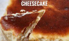 Airfried Vanilla Cheesecake