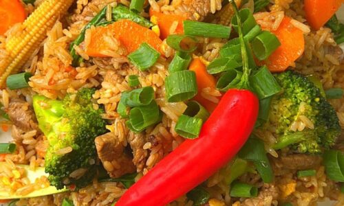 Beef Stir Fried Rice