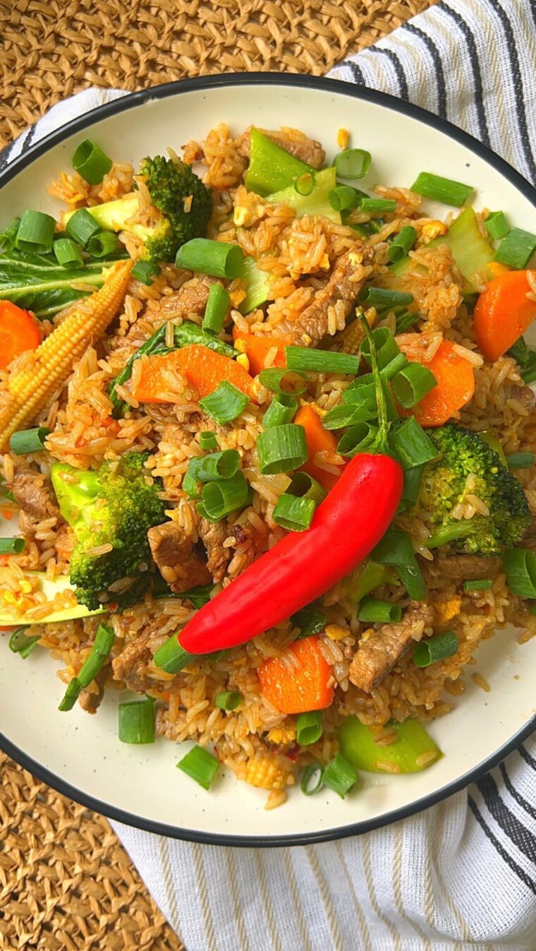 Beef Stir Fried Rice